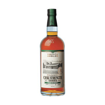 Smooth Ambler Founders' Cask Strength Series Straight Rye Whiskey - Vintage Wine & Spirits