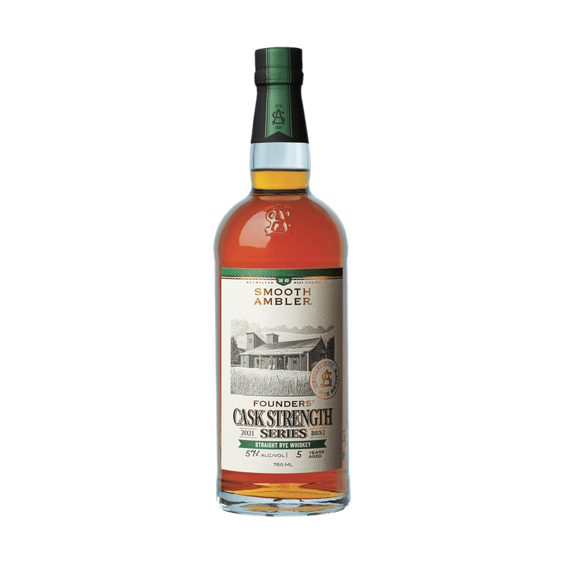 Smooth Ambler Founders' Cask Strength Series Straight Rye Whiskey - Vintage Wine & Spirits