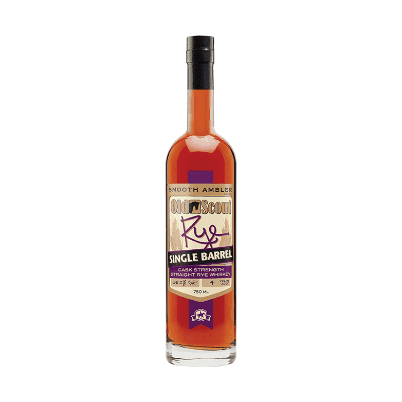Smooth Ambler 'Old Scout Single Barrel' Cask Strength Straight Rye Whiskey- Barrel 16806 - Vintage Wine & Spirits