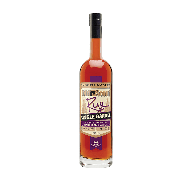 Smooth Ambler 'Old Scout Single Barrel' Cask Strength Straight Rye Whiskey- Barrel 16787 - Vintage Wine & Spirits