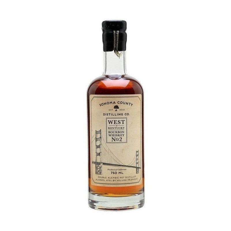 Sonoma County Distilling Co. West of Kentucky Bourbon Whiskey - Vintage Wine & Spirits