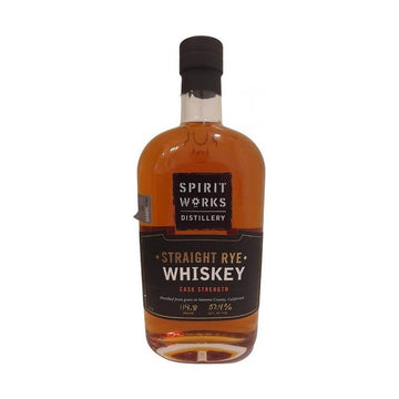 Spirit Works Distillery Cask Strength Straight Rye Whiskey - Vintage Wine & Spirits