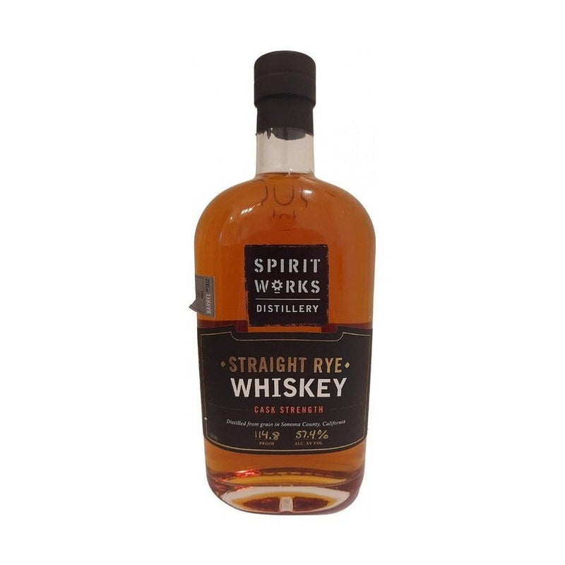 Spirit Works Distillery Cask Strength Straight Rye Whiskey - Vintage Wine & Spirits
