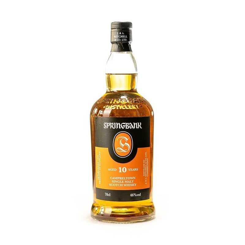 Springbank 10 Year Old Campbeltown Single Malt Scotch Whisky - Vintage Wine & Spirits