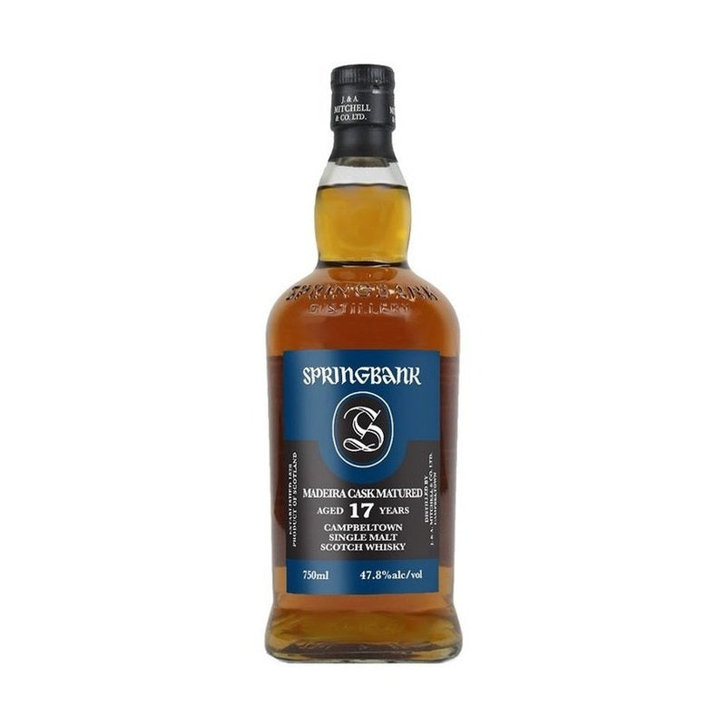 Springbank 17 Year Old Madeira Cask Matured Single Malt Scotch Whisky - Vintage Wine & Spirits