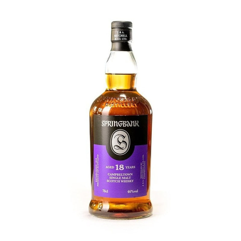 Springbank 18 Year Old Campbeltown Single Malt Scotch Whisky - Vintage Wine & Spirits