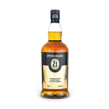 Springbank 21 Year Old Campbeltown Single Malt Scotch Whisky - Vintage Wine & Spirits