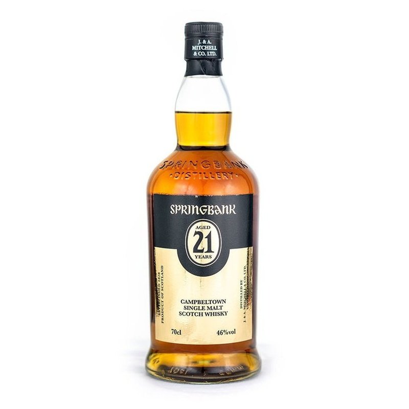 Springbank 21 Year Old Campbeltown Single Malt Scotch Whisky - Vintage Wine & Spirits