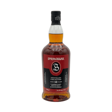 Springbank Amontillado Cask Matured 10 Year Old Single Malt Scotch Whisky - Vintage Wine & Spirits