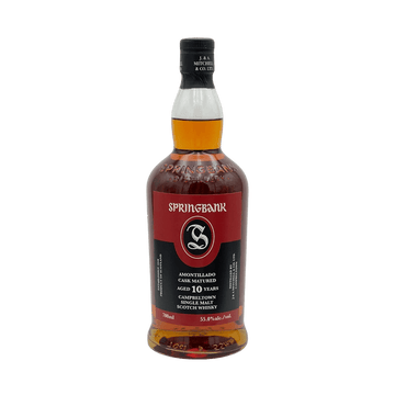 Springbank Amontillado Cask Matured 10 Year Old Single Malt Scotch Whisky - Vintage Wine & Spirits
