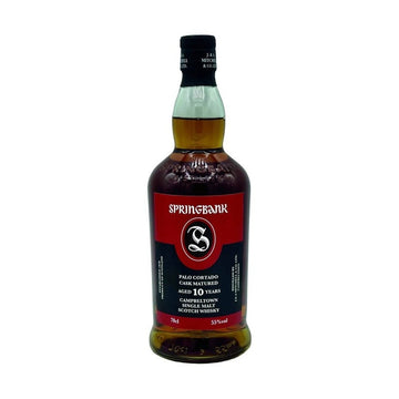 Springbank Palo Cortado Cask Matured 10 Year Old Single Malt Scotch Whisky - Vintage Wine & Spirits