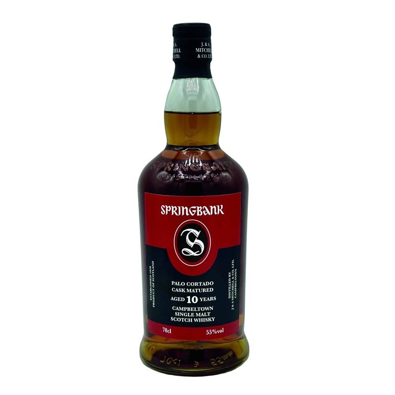 Springbank Palo Cortado Cask Matured 10 Year Old Single Malt Scotch Whisky - Vintage Wine & Spirits