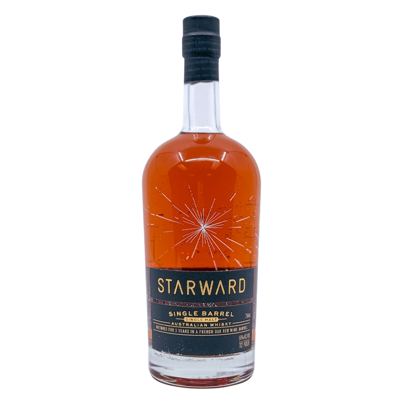 Starward Single Barrel Single Malt Australian Whiskey Craft Whiskey Club Barrel NO: 4100 11/20 - Vintage Wine & Spirits