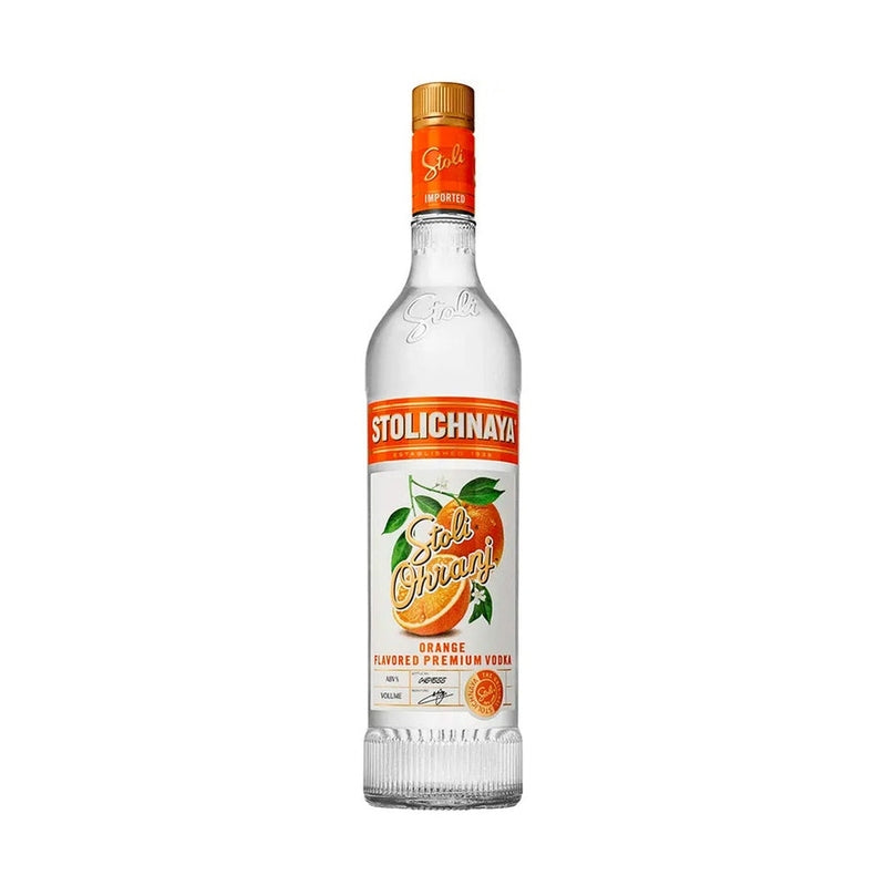 Stolichnaya 'Ohranj' Orange Flavored Vodka Liter - Vintage Wine & Spirits