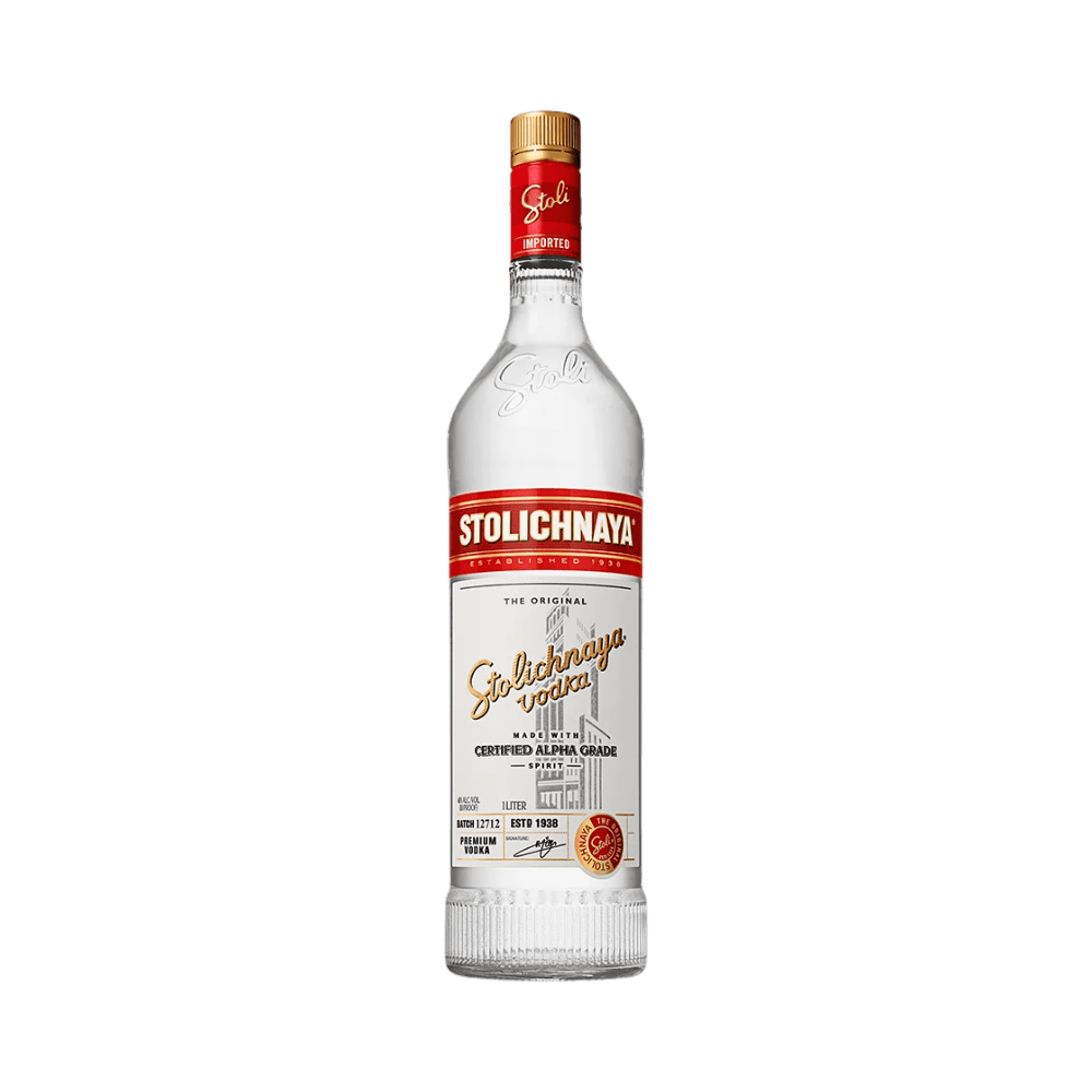 Stolichnaya 'The Original' Vodka Liter - LoveScotch.com