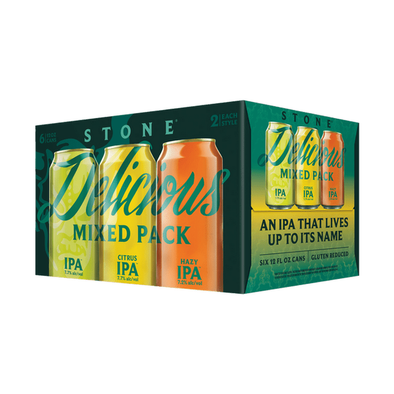 Stone Brewing 'Delicious' IPA Mixed Beer 6-Pack - Vintage Wine & Spirits