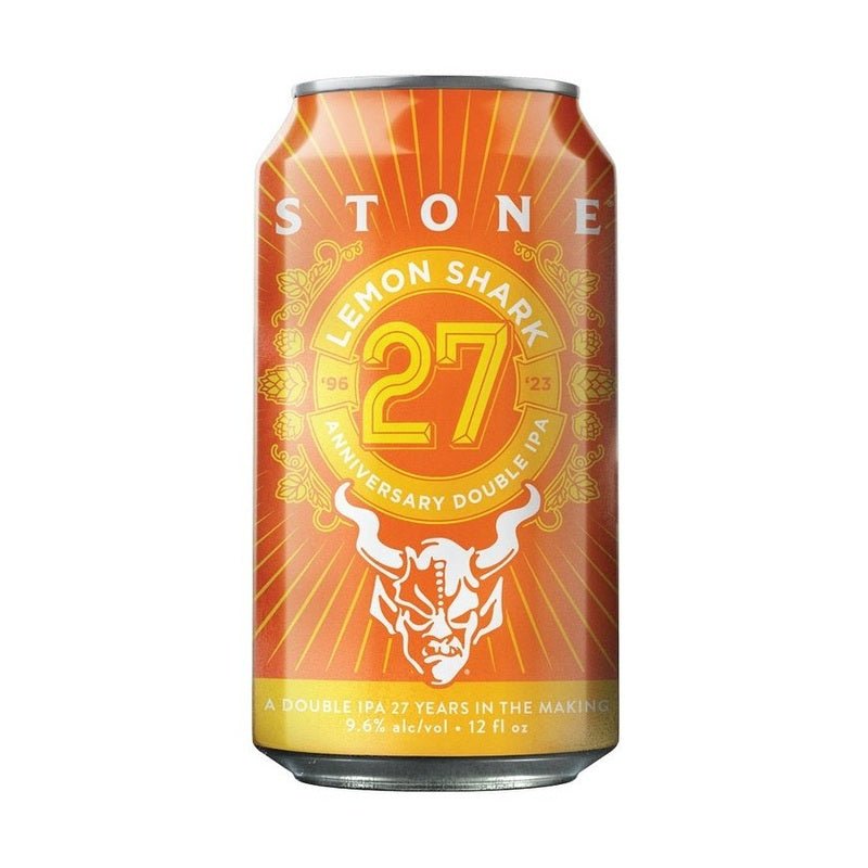 Stone Brewing Lemon Shark 27 Anniversary DIPA Beer 6-Pack - Vintage Wine & Spirits