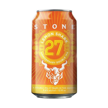 Stone Brewing Lemon Shark 27 Anniversary DIPA Beer 6-Pack - Vintage Wine & Spirits