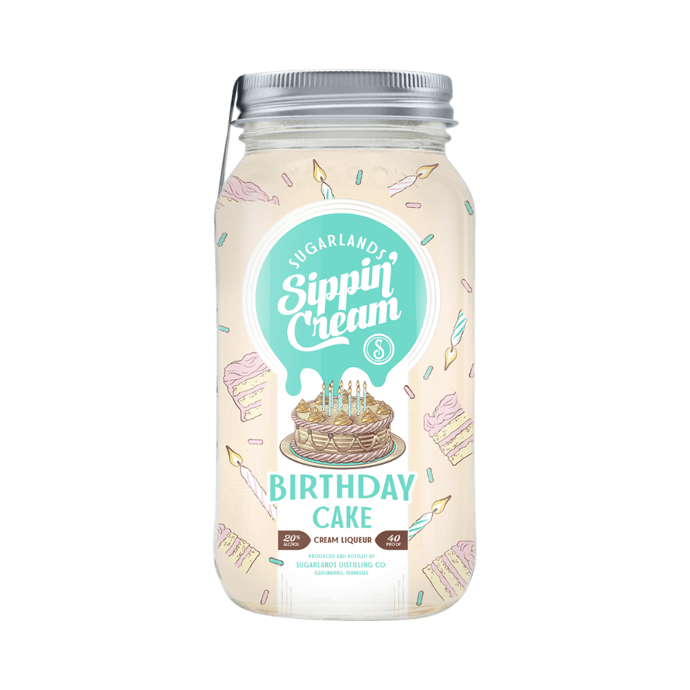 Sugarlands Birthday Cake Sippin' Cream Liqueur - Vintage Wine & Spirits