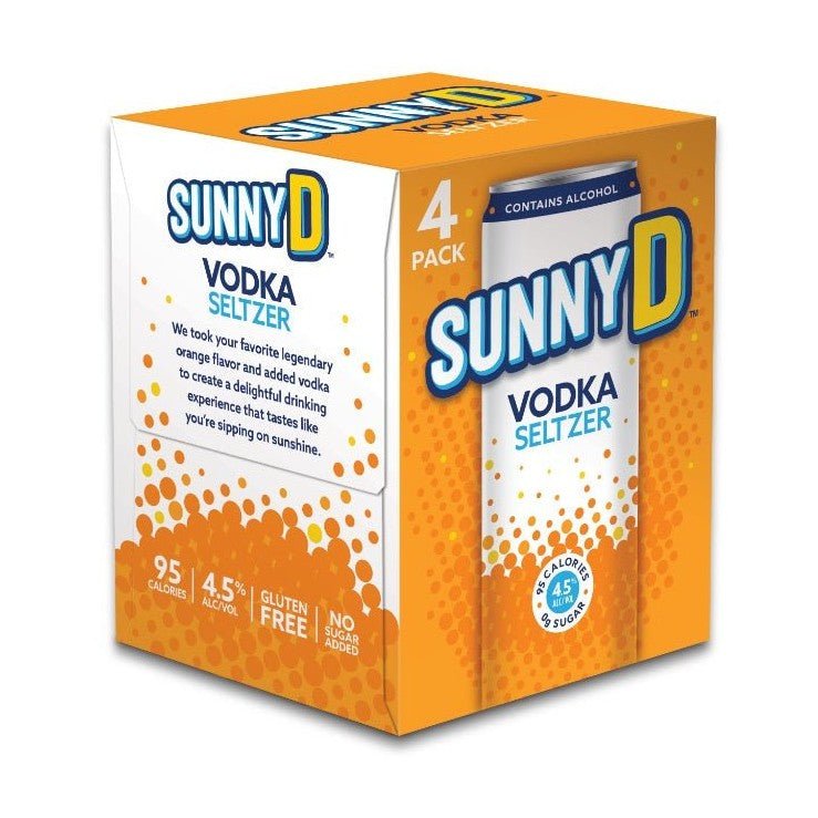 Sunny D Vodka Seltzer 4-Pack - Vintage Wine & Spirits