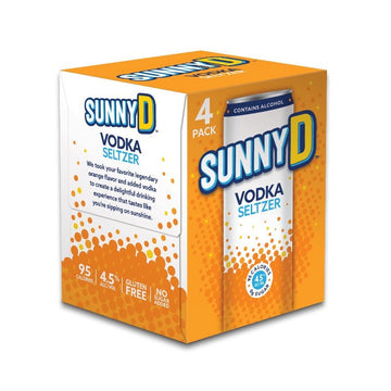 Sunny D Vodka Seltzer 4-Pack - Vintage Wine & Spirits