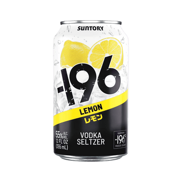 Suntory -196 Lemon Vodka Seltzer 4-Pack - Vintage Wine & Spirits