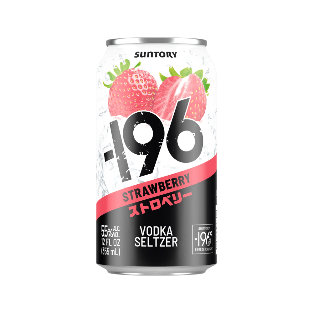 Suntory -196 Strawberry Vodka Seltzer 4-Pack - Vintage Wine & Spirits