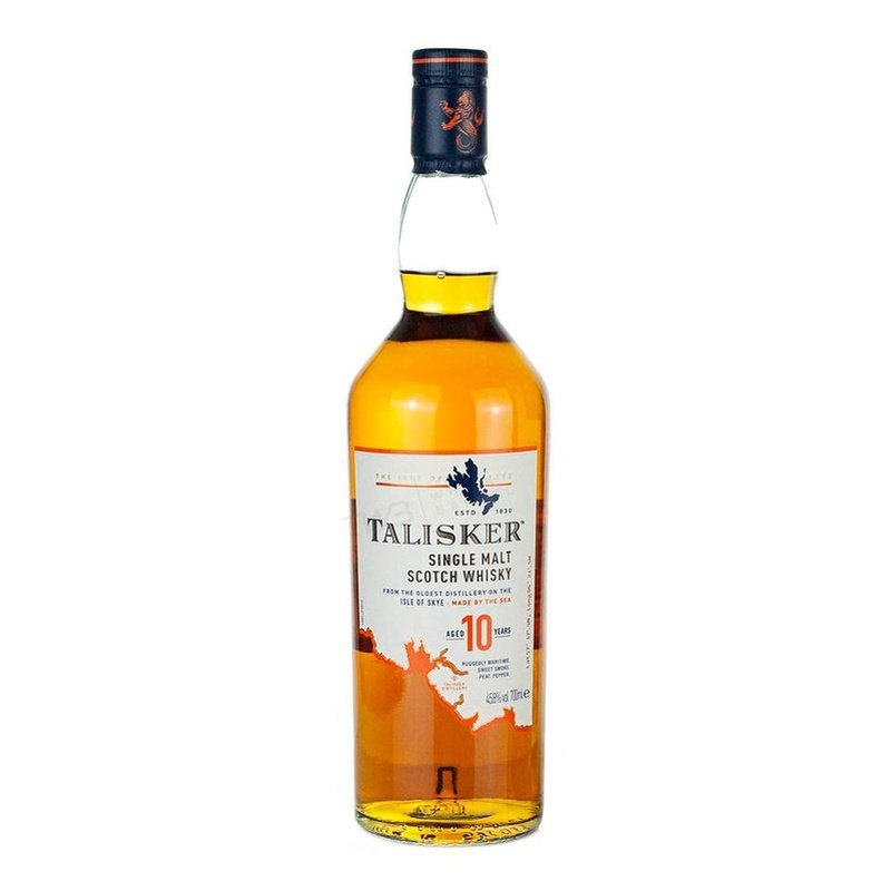 Talisker 10 Year Old Single Malt Scotch Whisky - Vintage Wine & Spirits