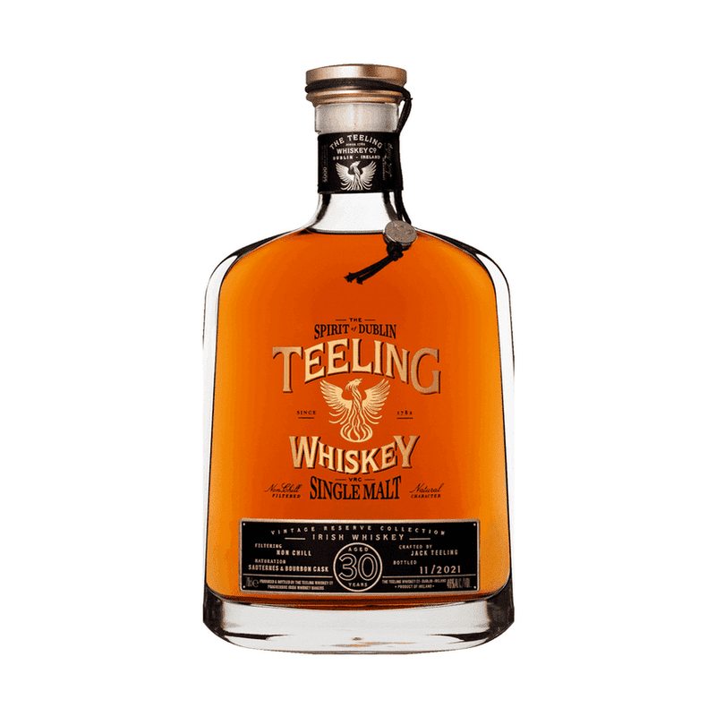 Teeling 30 Year Old Vintage Reserve Collection Single Malt Irish Whiskey - Vintage Wine & Spirits