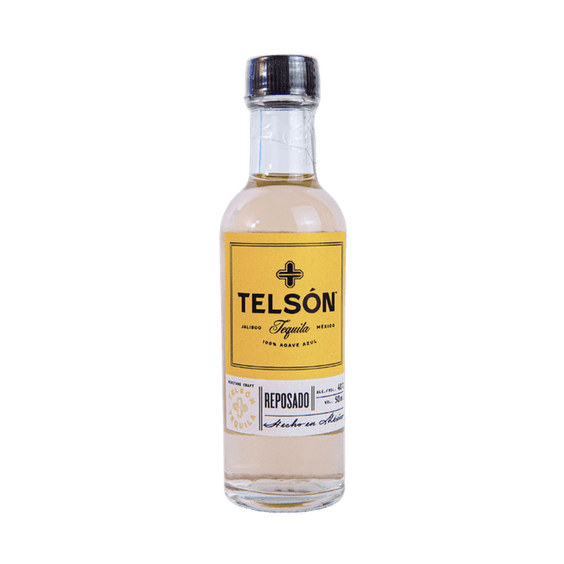 Telsón Reposado Tequila 50ml Pack of 12 - Vintage Wine & Spirits