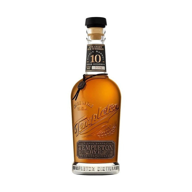 Templeton 10 Year Old Single Barrel Reserve Straight Rye Whiskey - Vintage Wine & Spirits