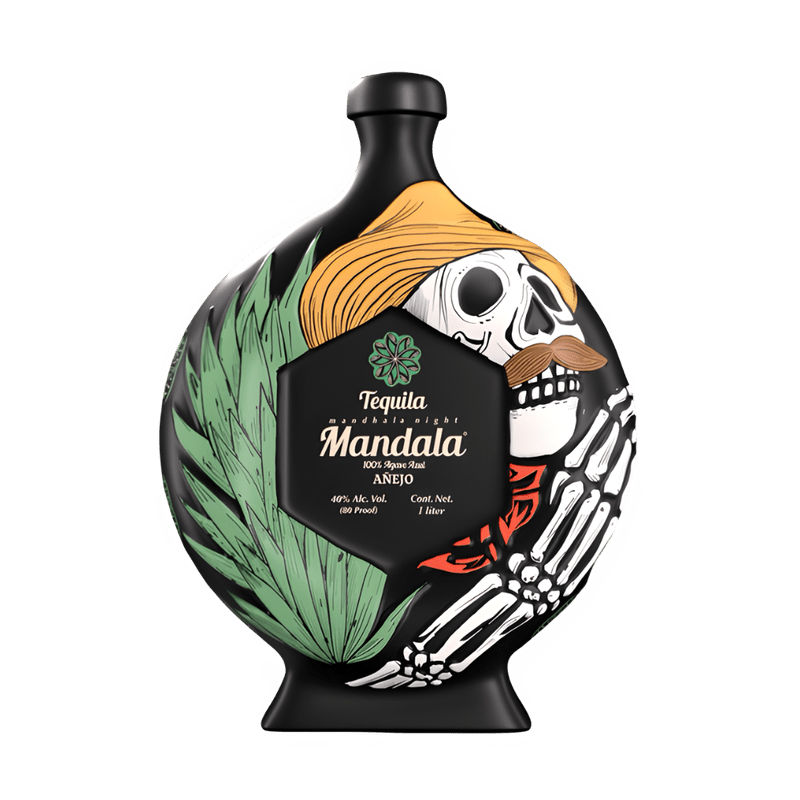 Tequila Mandala Dia de los Muertos 2025 El Jimador Añejo Tequila - Vintage Wine & Spirits