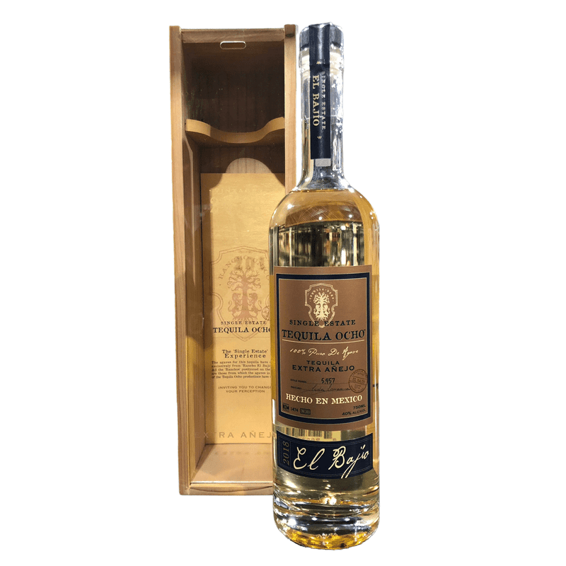 Tequila Ocho Extra Anejo El Bajio Single Estate 2019 - Vintage Wine & Spirits