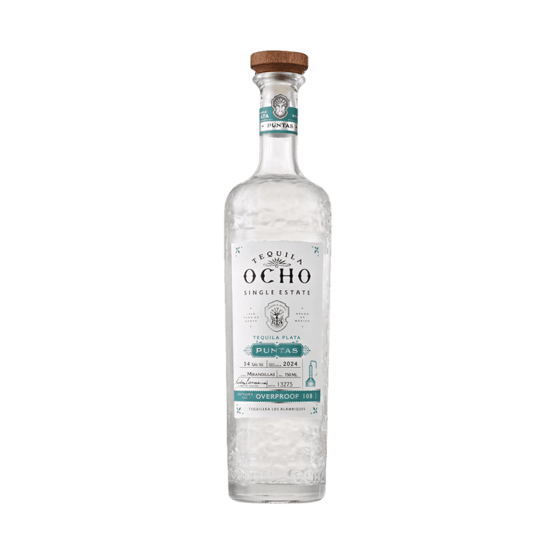 Tequila Ocho Plata 'Puntas' 108 Proof 2024 Edition - Vintage Wine & Spirits