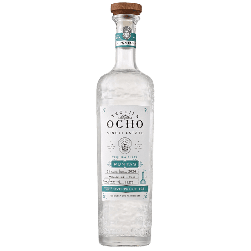 Tequila Ocho Plata 'Puntas' 108 Proof 2024 Edition - Vintage Wine & Spirits