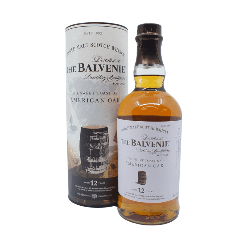 The Balvenie 12 Year Old Sweet Toast of American Oak Single Malt Scotch Whisky - Vintage Wine & Spirits