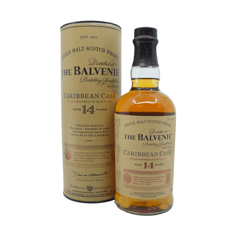 The Balvenie 14 Year Old Caribbean Cask Single Malt Scotch Whisky - Vintage Wine & Spirits