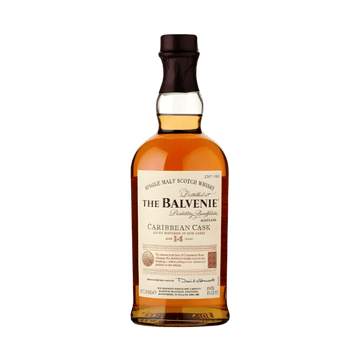 The Balvenie 14 Year Old Caribbean Cask Single Malt Scotch Whisky 200ml - Vintage Wine & Spirits