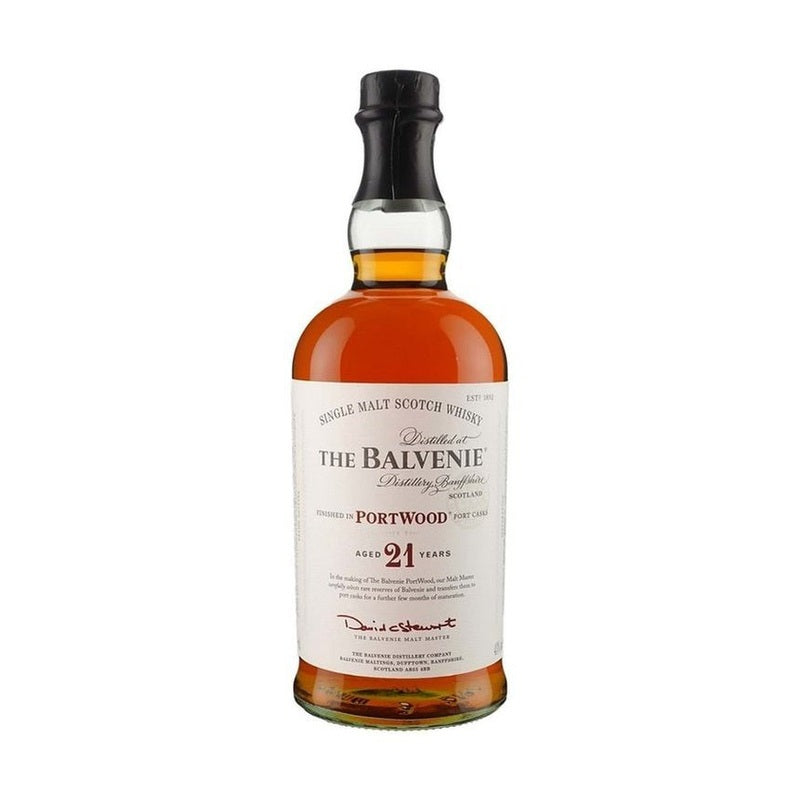 The Balvenie 21 Year Old PortWood Single Malt Scotch Whisky - Vintage Wine & Spirits