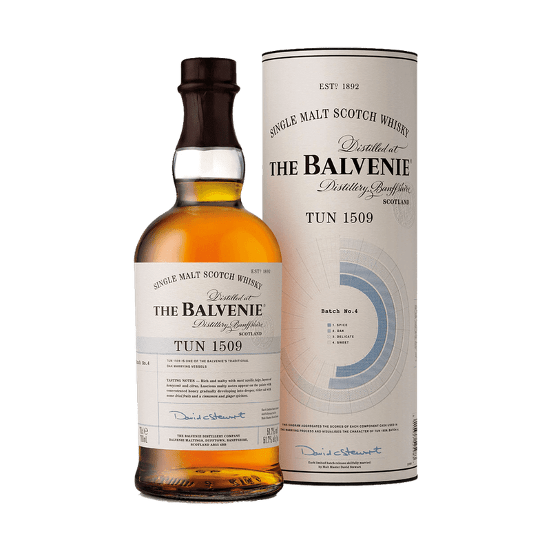 The Balvenie Tun 1509 Batch No. 4 Single Malt Scotch Whisky - Vintage Wine & Spirits