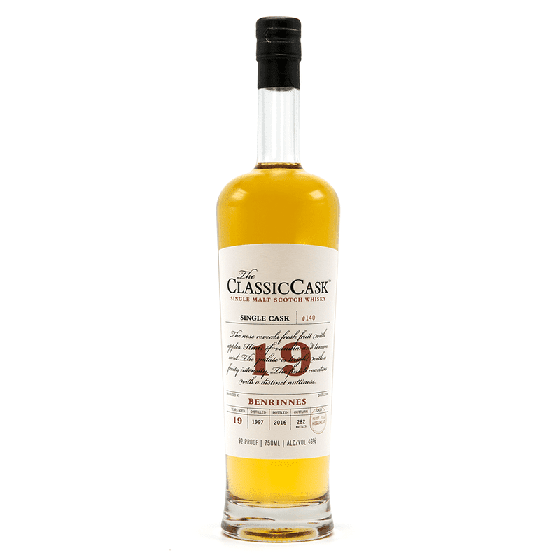 The Classic Cask Benrinnes 19 Year Old Single Malt Scotch Whisky - Vintage Wine & Spirits