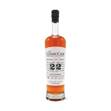 The Classic Cask Glen Moray 22 Year Old Single Malt Scotch - Vintage Wine & Spirits