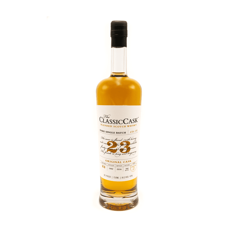 The Classic Cask Rare Single Batch Original Cask 23 Year Old Blended Scotch Whisky - Vintage Wine & Spirits