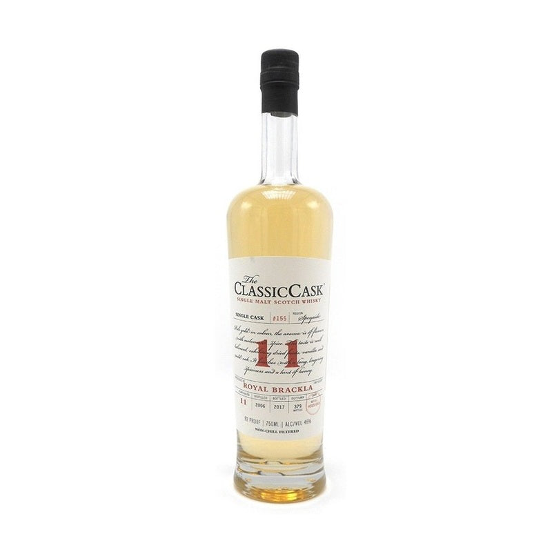 The Classic Cask 'Royal Brackla' 11 Year Old Single Malt Scotch Whisky - Vintage Wine & Spirits
