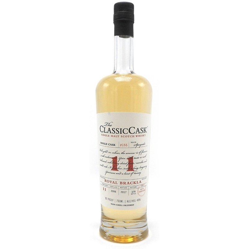 The Classic Cask 'Royal Brackla' 11 Year Old Single Malt Scotch Whisky - Vintage Wine & Spirits