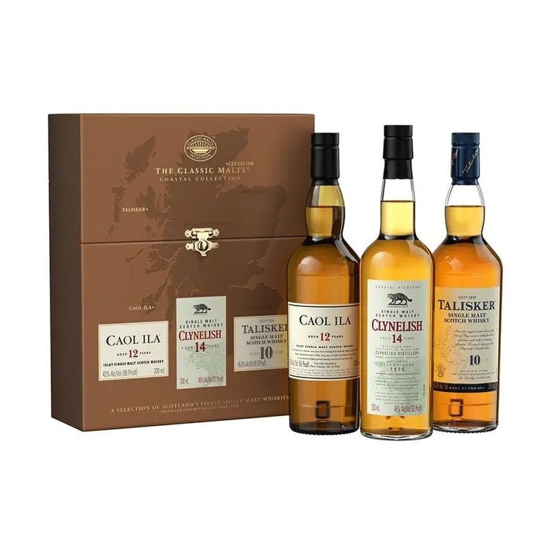The Classic Malts Coastal Collection Caol Ila-Clynelish-Talisker Gift Set - Vintage Wine & Spirits