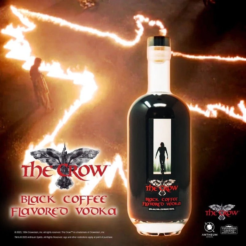 The Crow Black Coffee Flavored Vodka - Vintage Wine & Spirits