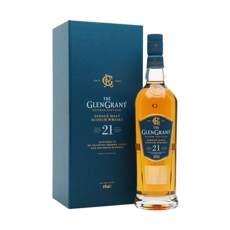 The Glen Grant 21 Year Old Single Malt Scotch Whisky - Vintage Wine & Spirits