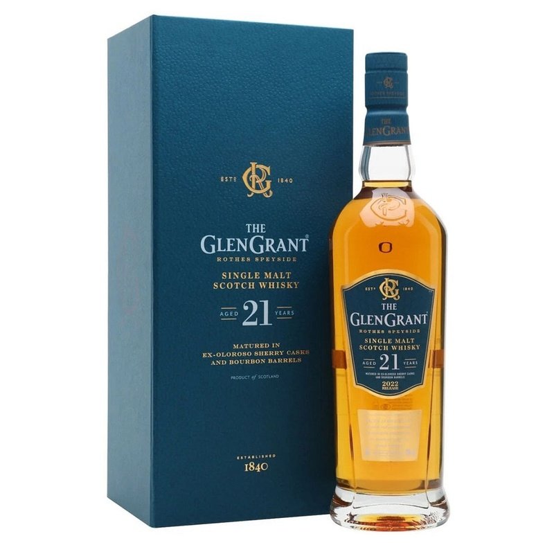 The Glen Grant 21 Year Old Single Malt Scotch Whisky - Vintage Wine & Spirits