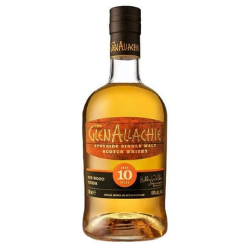 The GlenAllachie 10 Year Old Rye Wood Finish Speyside Single Malt Scotch Whisky - Vintage Wine & Spirits